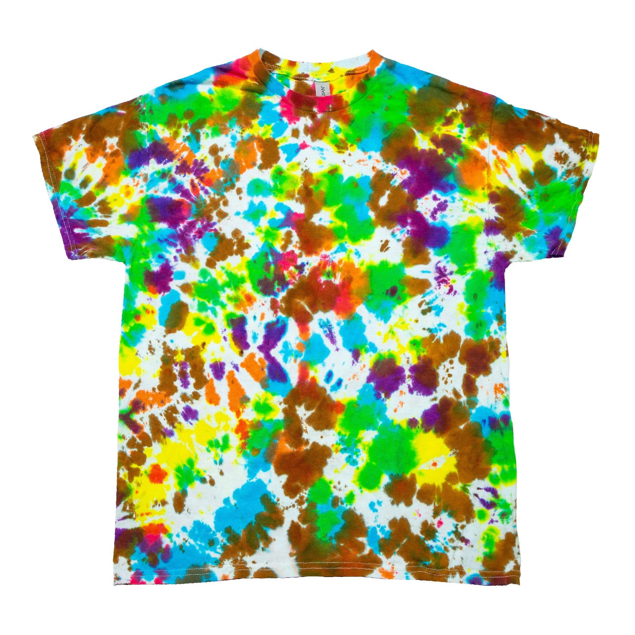 Earth Crackle Tie Dye T Shirt