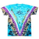Underwater Aquatic Tie Dye T Shirt