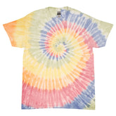 Vintage Wash Spiral Tie Dye T Shirt : Hippie Shop