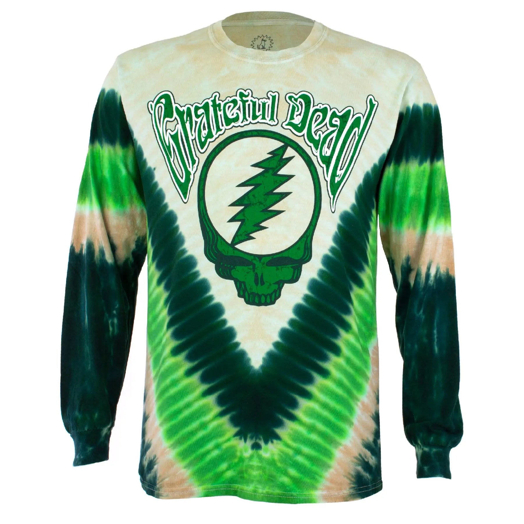 Grateful Dead Countdown Tie Dye Long Sleeve T Shirt