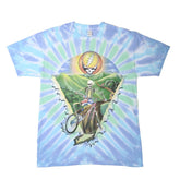 Grateful Dead Vermont Biker Tie Dye T Shirt