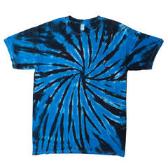 Black Royal Hurricane Tie Dye T Shirt : Hippie Shop