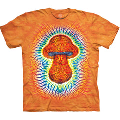 Mushroom Tie Dye T Shirt