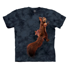Peace Out Squirrel Tie Dye T Shirt : Hippie Shop