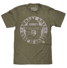 Smokey Bear Keep it Green Logo T-Shirt - Green