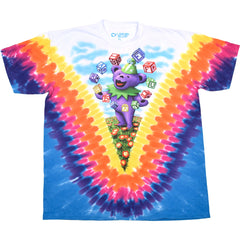 Grateful Dead Jugglin' Bear Tie Dye T Shirt