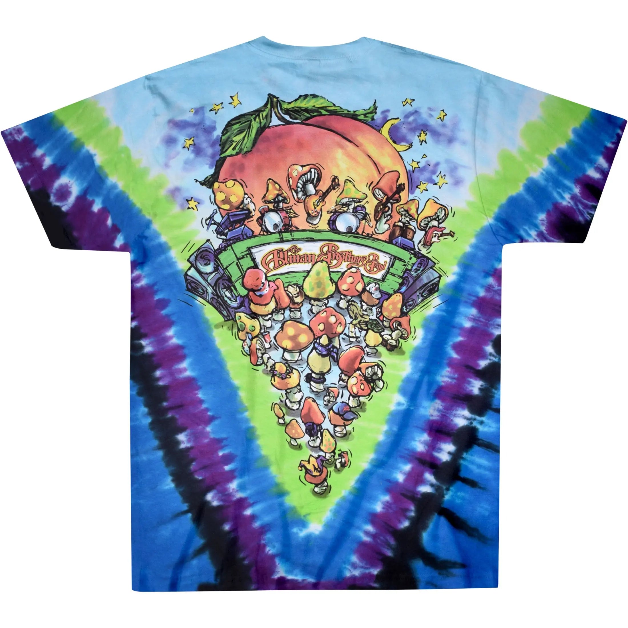 Allman Brothers Tie Dye T-Shirt back