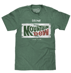 Drink Mountain Dew Logo T-Shirt - Green