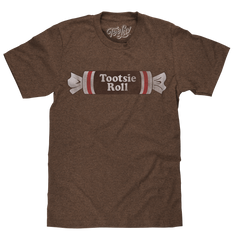 Tootsie Roll Logo T-Shirt - Brown