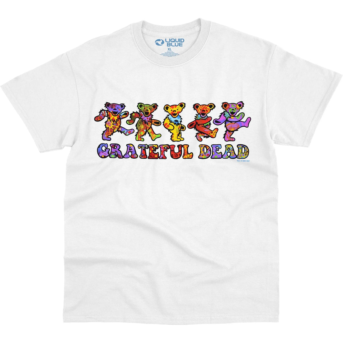 Grateful Dead Tie Dye Bears T Shirt