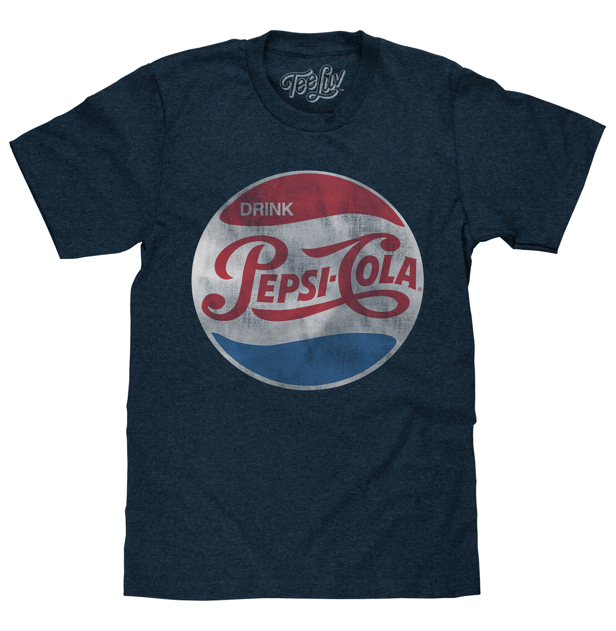Pepsi Retro Logo T-Shirt - Navy