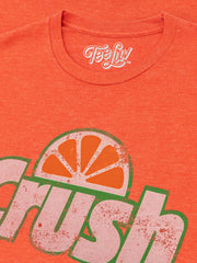 Vintage Orange Crush Logo T-Shirt - Orange