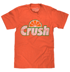 Vintage Orange Crush Logo T-Shirt - Orange