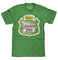 Canada Dry Distressed Logo T-Shirt - Green