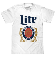 Miller Lite Logo T-Shirt - White
