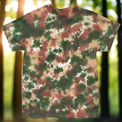 Camo Splat Tie Dye T Shirt : Hippie Shop