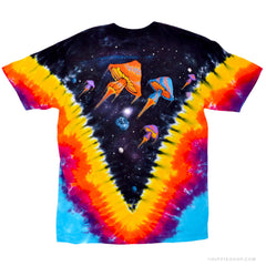 Space Shrooms Tie Dye T Shirt