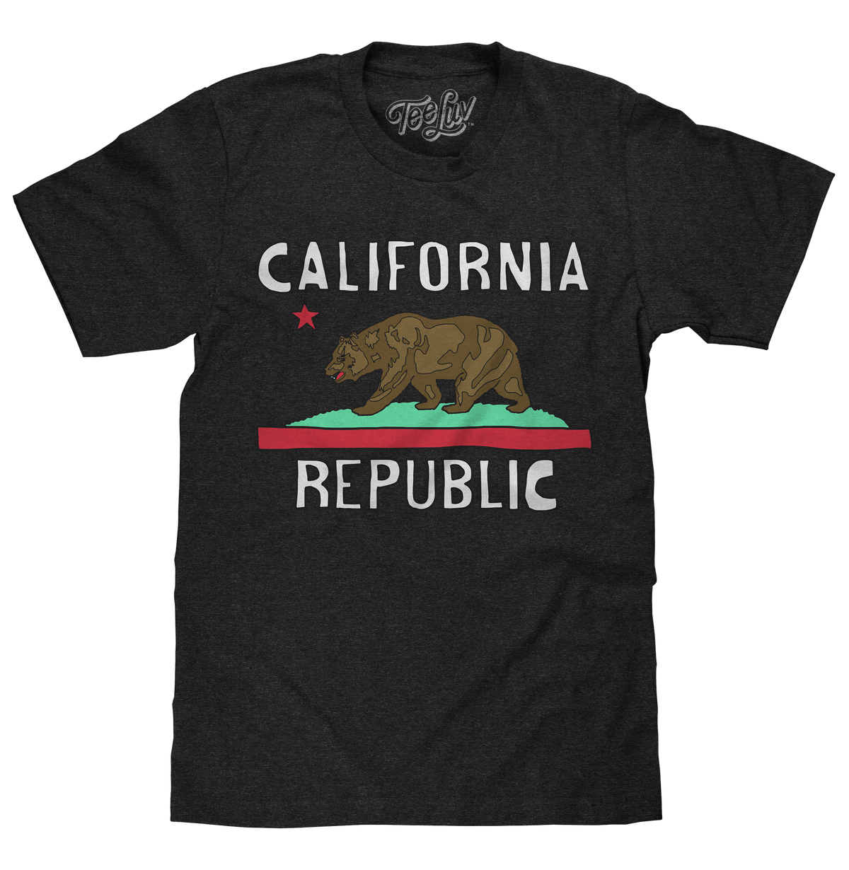 California Republic T-Shirt - Gray