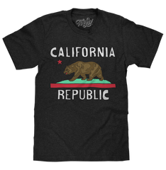 California Republic T-Shirt - Gray