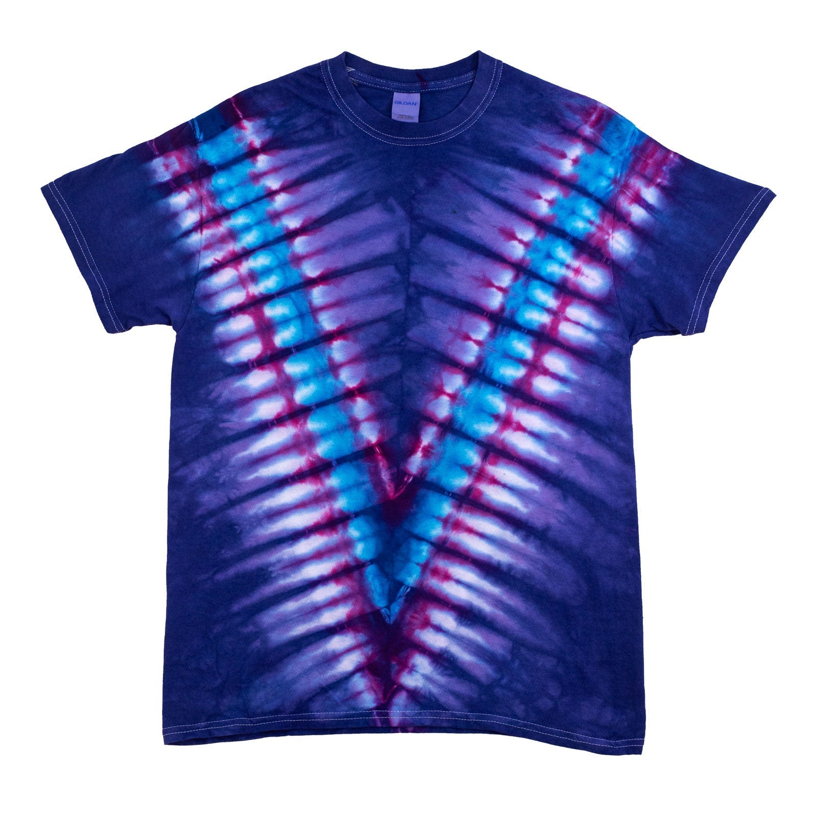 Tanzanite V Tie Dye T Shirt : Hippie Shop