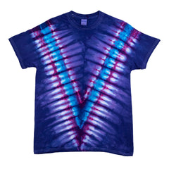 Tanzanite V Tie Dye T Shirt : Hippie Shop