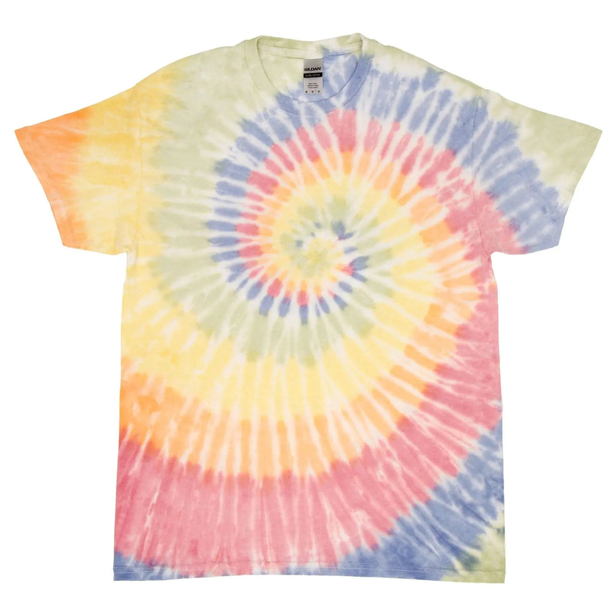 Vintage Wash Spiral Tie Dye T Shirt : Hippie Shop