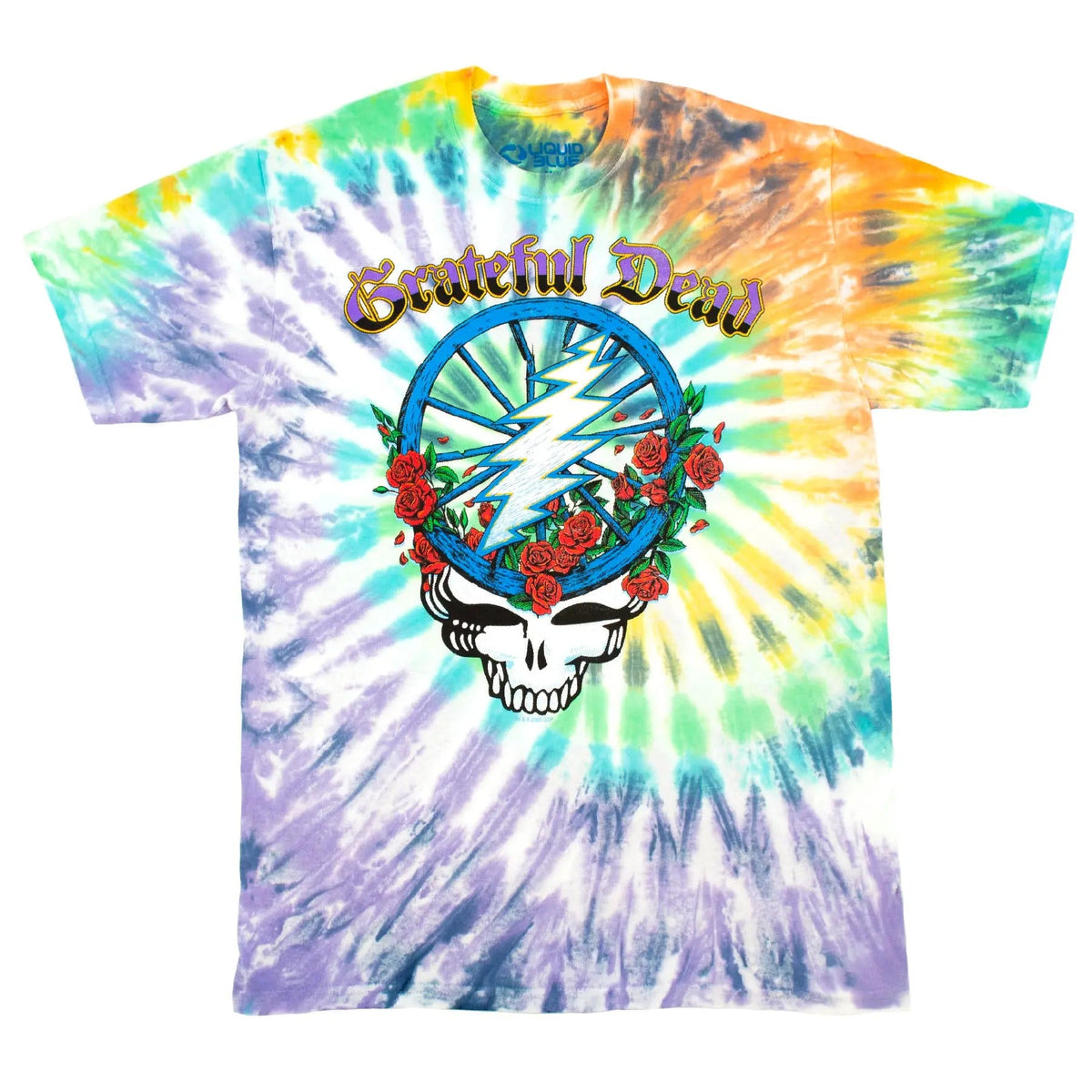 Steal Your Wheel Grateful Dead Tie Dye T Shirt