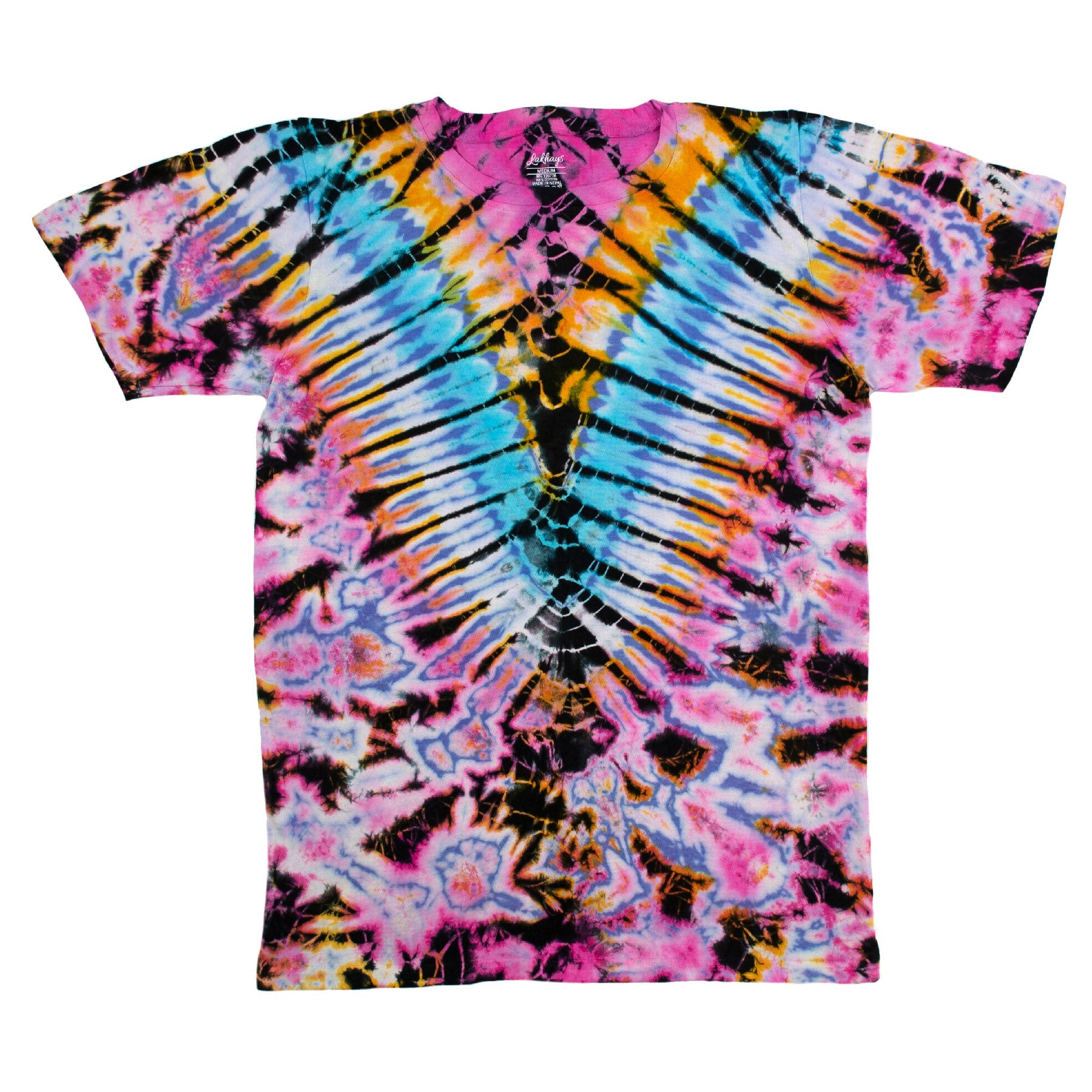 Psychedelic Spectrum Tie Dye T Shirt