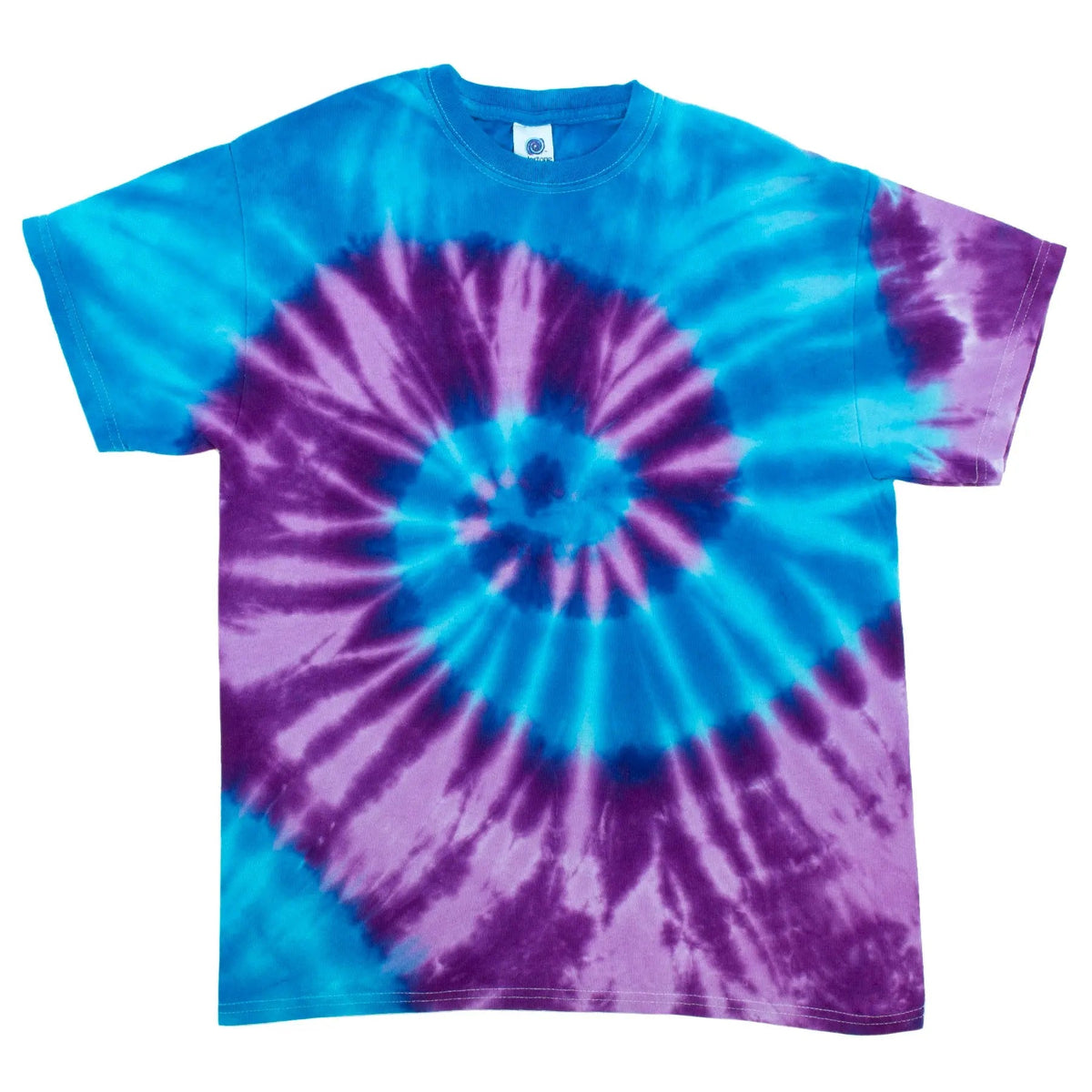 Amethyst Sky Spiral Tie Dye T Shirt