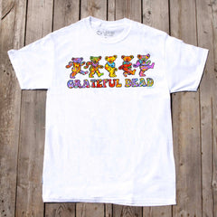 Grateful Dead Psychedelic Tie Dye Bears T Shirt