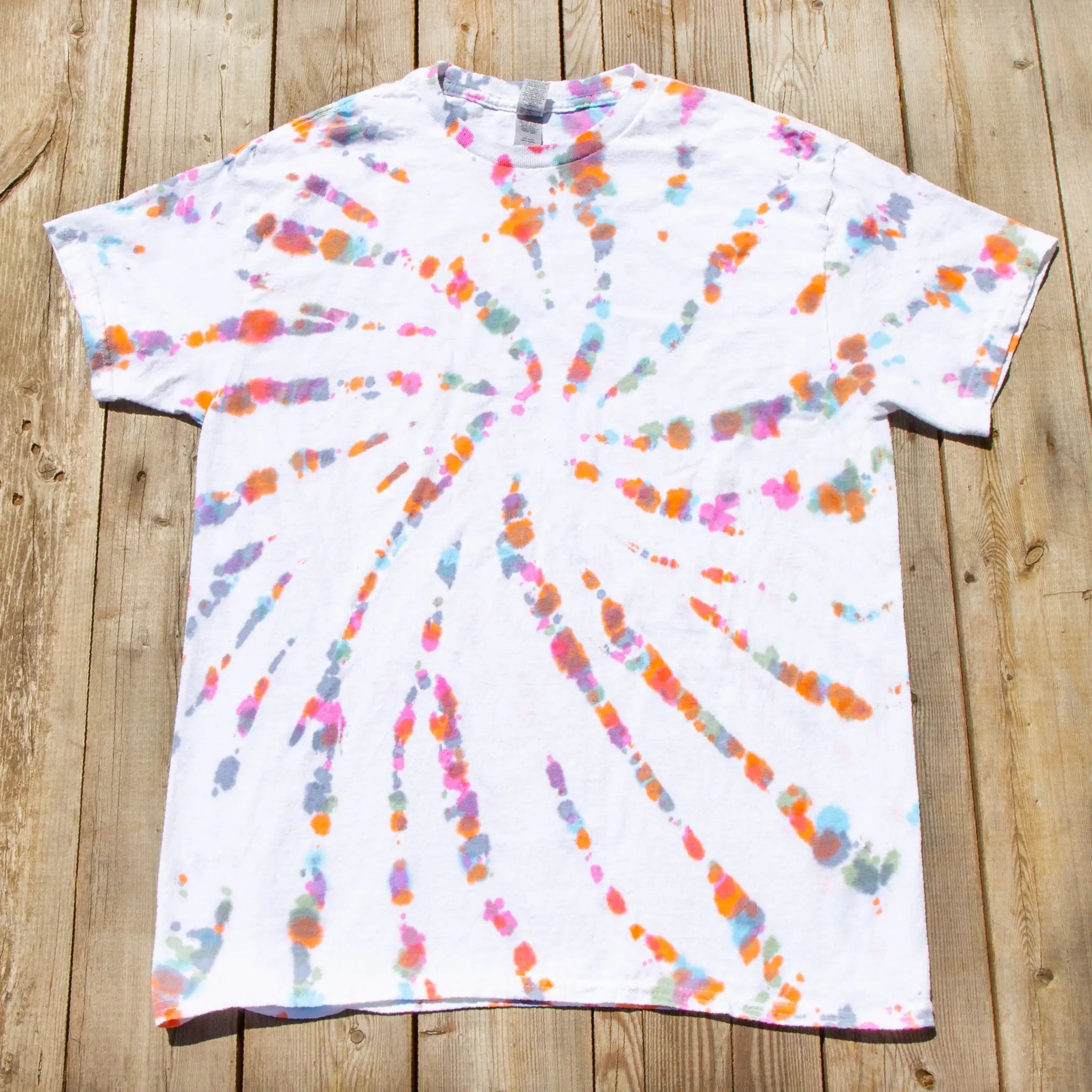 Europe 72' Swirl Tie Dye T Shirt