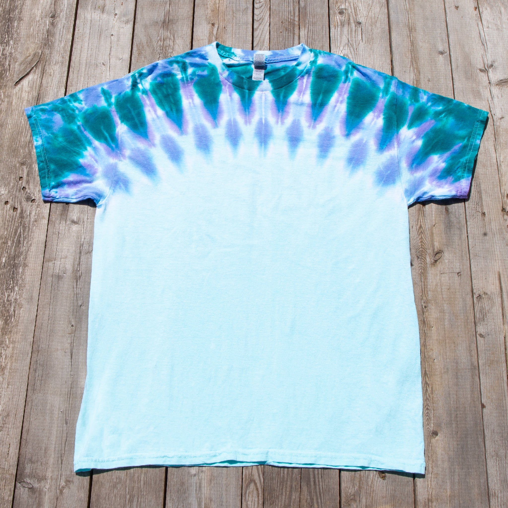 Gulf Shoulder Arc Tie Dye T Shirt