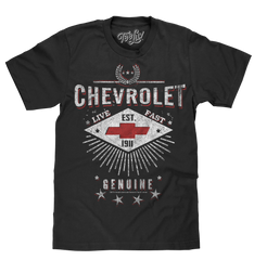 Chevrolet Live Fast T-Shirt - Black