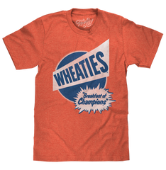 Wheaties Breakfast of Champions T-Shirt - Orange