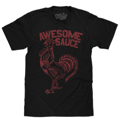 Sriracha Awesome Sauce T-Shirt - Black