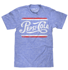 Pepsi Classic Script T-Shirt - Blue