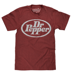 Dr Pepper Oval Logo T-Shirt - Red