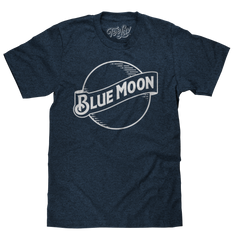 Blue Moon Logo T-Shirt - Navy