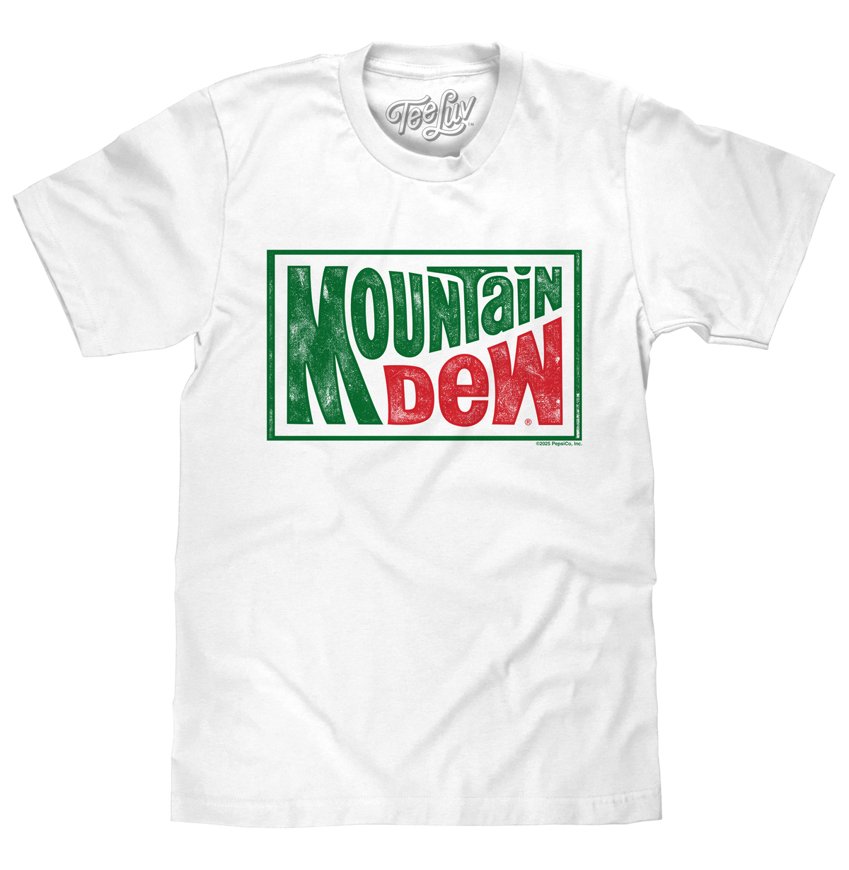 Mountain Dew Retro Logo T-Shirt - White