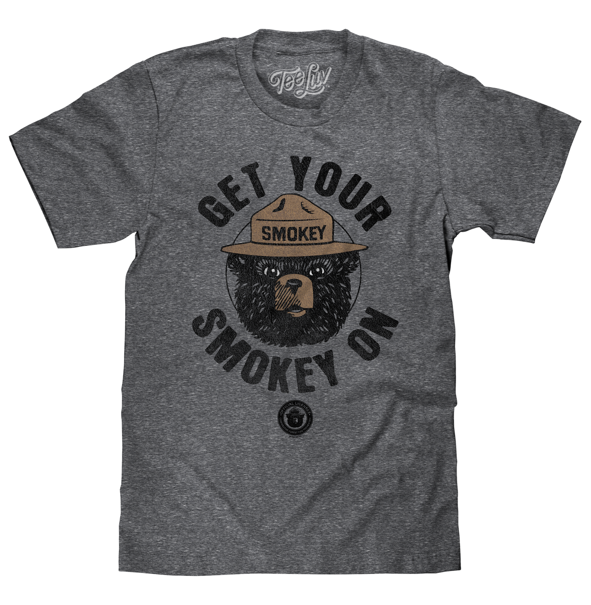 Get Your Smokey On T-Shirt - Gray