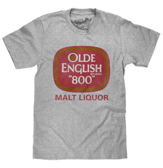Olde English "800" Logo T-Shirt - Gray