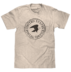 USPS Postmark T-Shirt - Oatmeal