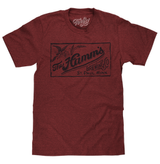 The Hamm's Brewing Company Logo T-Shirt - Red