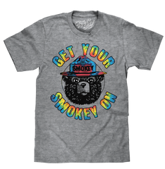 Get Your Smokey On Tie Dye T-Shirt - Gray