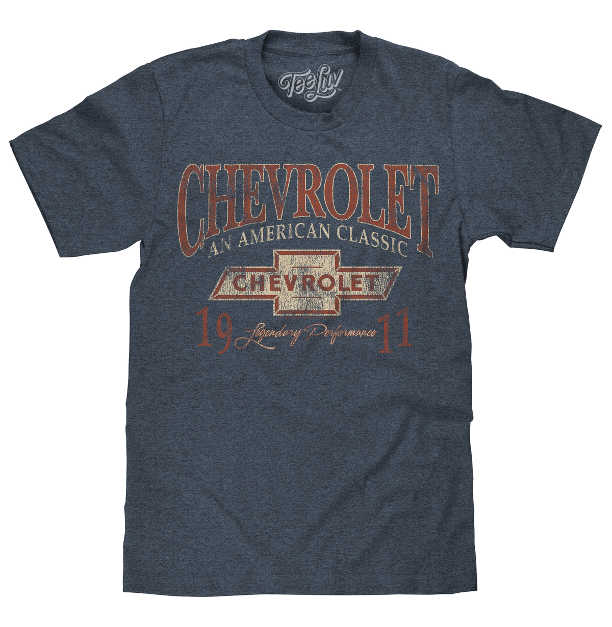 Chevrolet: An American Classic T-Shirt - Indigo
