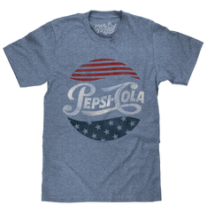 Patriotic Pepsi Cola T-Shirt - Blue