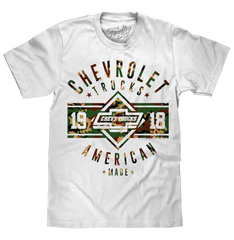 Chevrolet Trucks Since 1918 T-Shirt - White