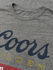 Coors Banquet Beer Logo T-Shirt - Gray