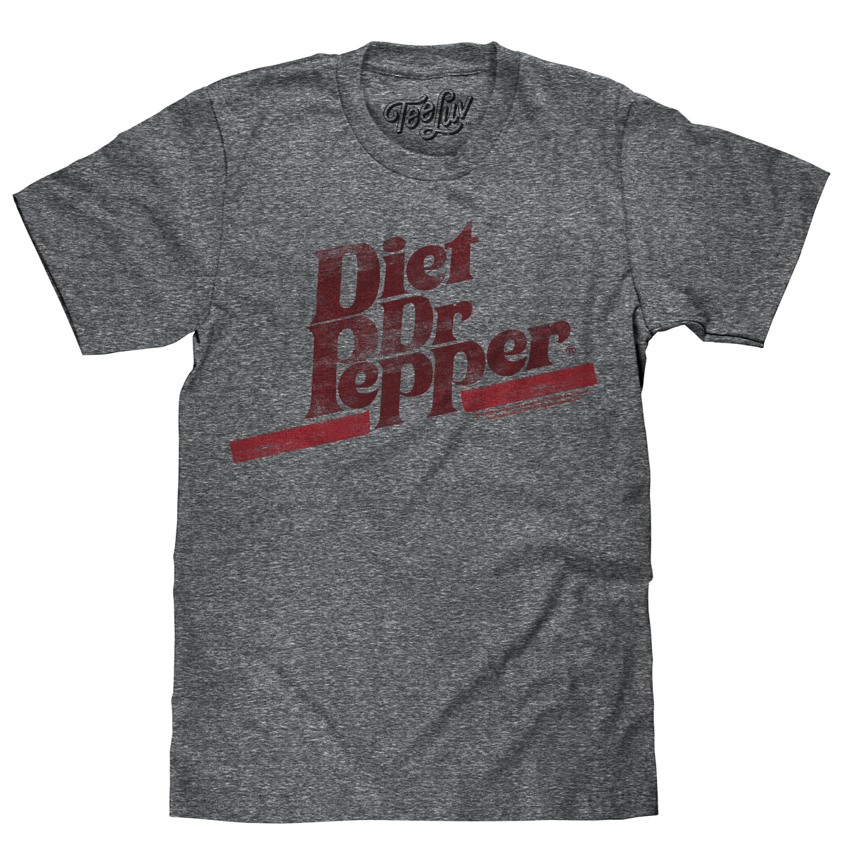 Diet Dr Pepper T-Shirt - Gray