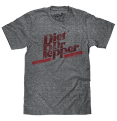 Diet Dr Pepper T-Shirt - Gray